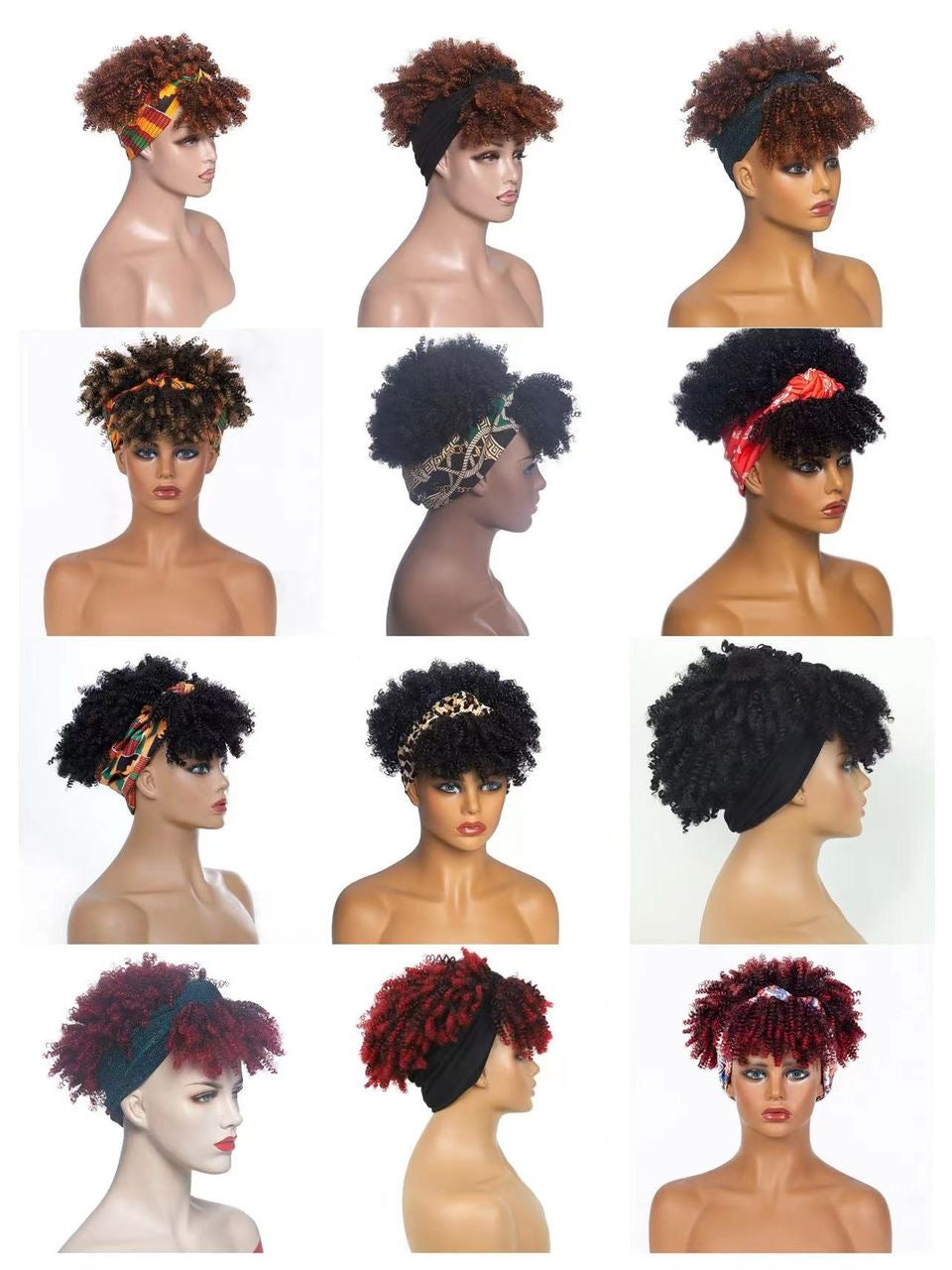 Bands Wig sentetic
