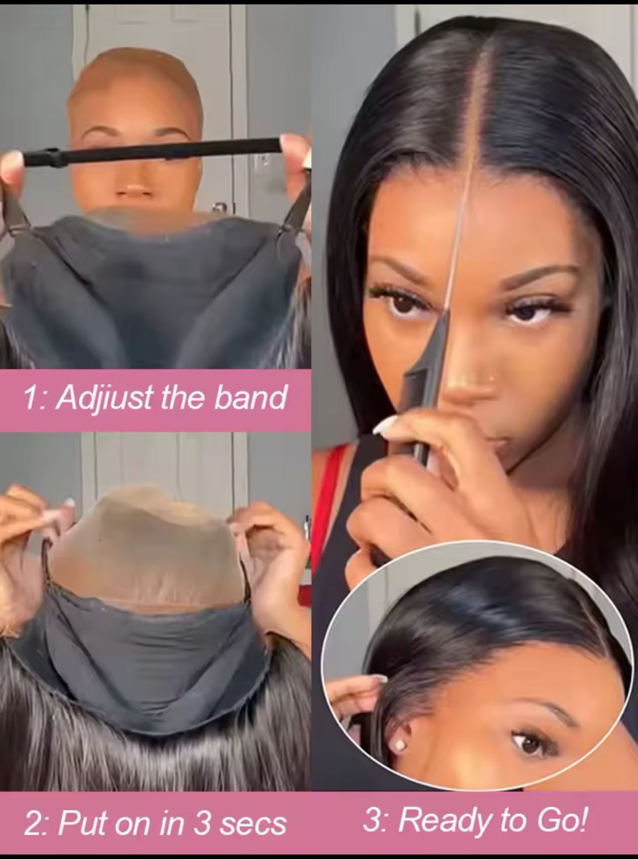 straight human hair