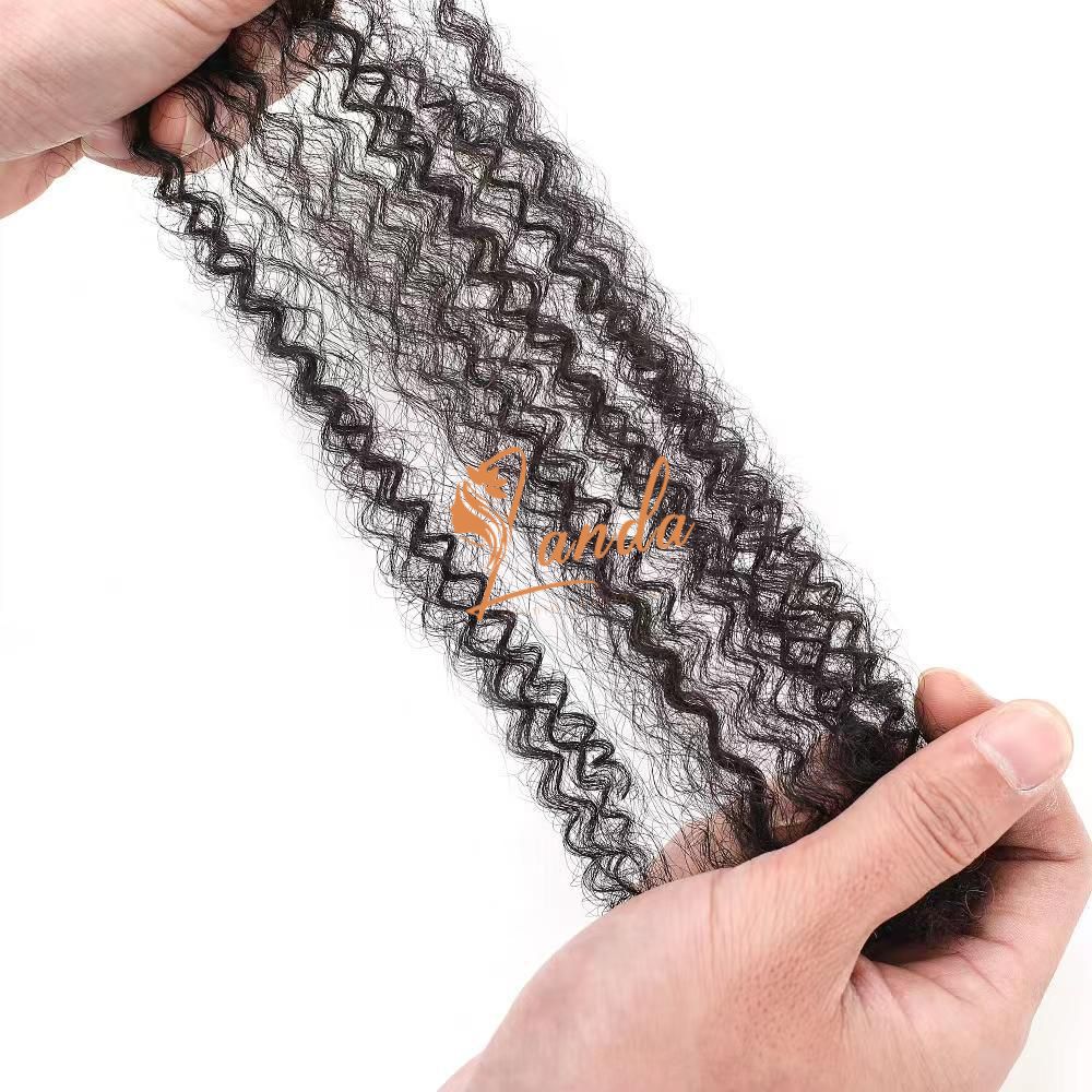 Afro kinky curly for locs and braiding pack of 3