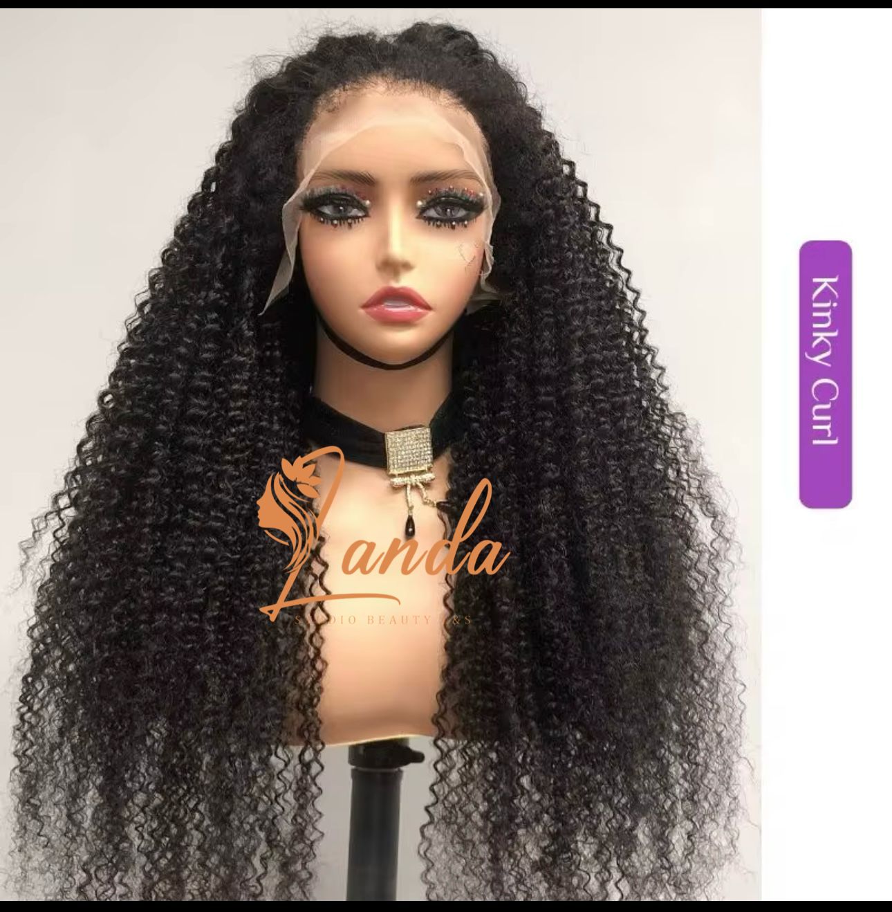 kinky curly