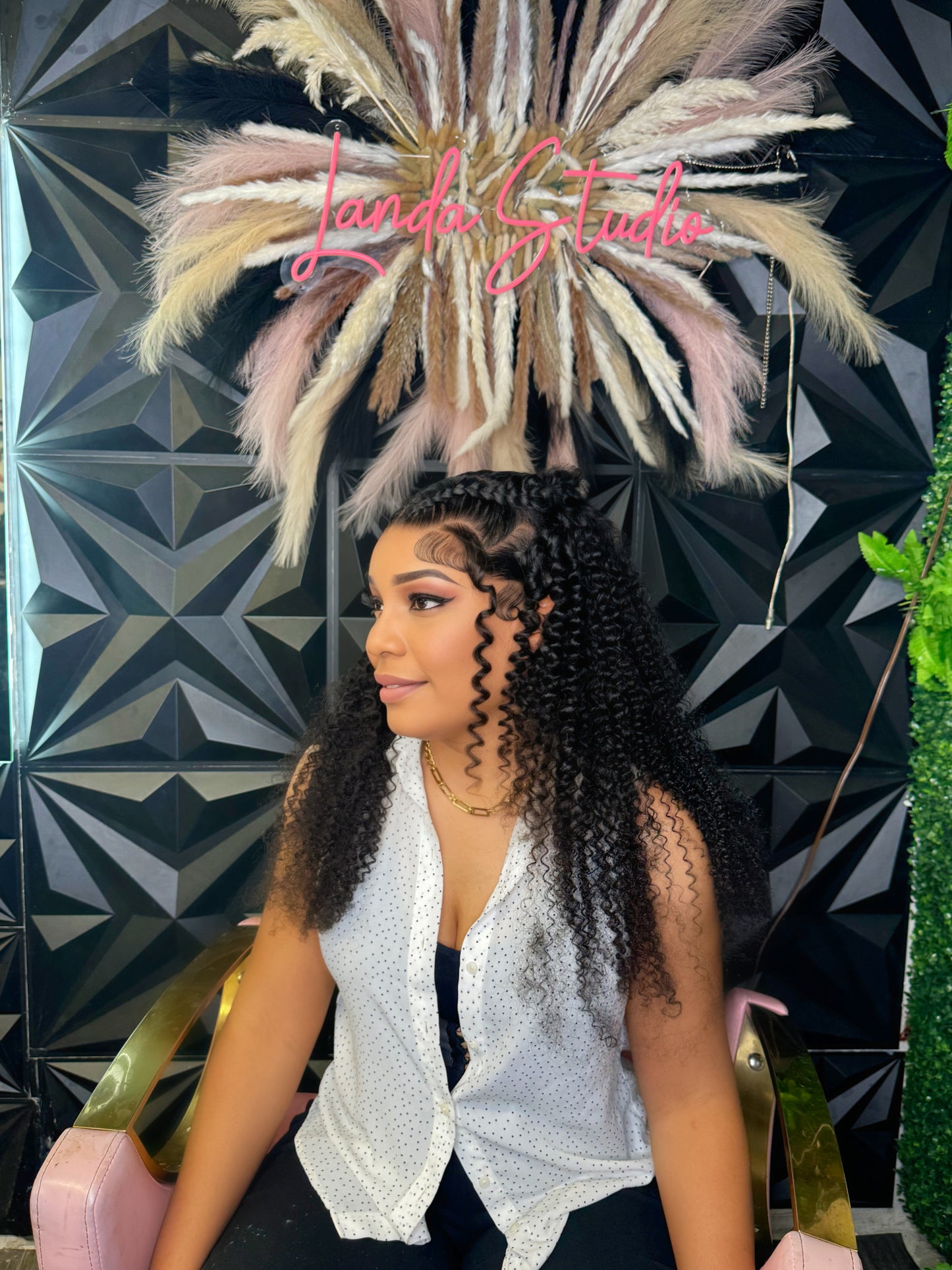 kinky curly