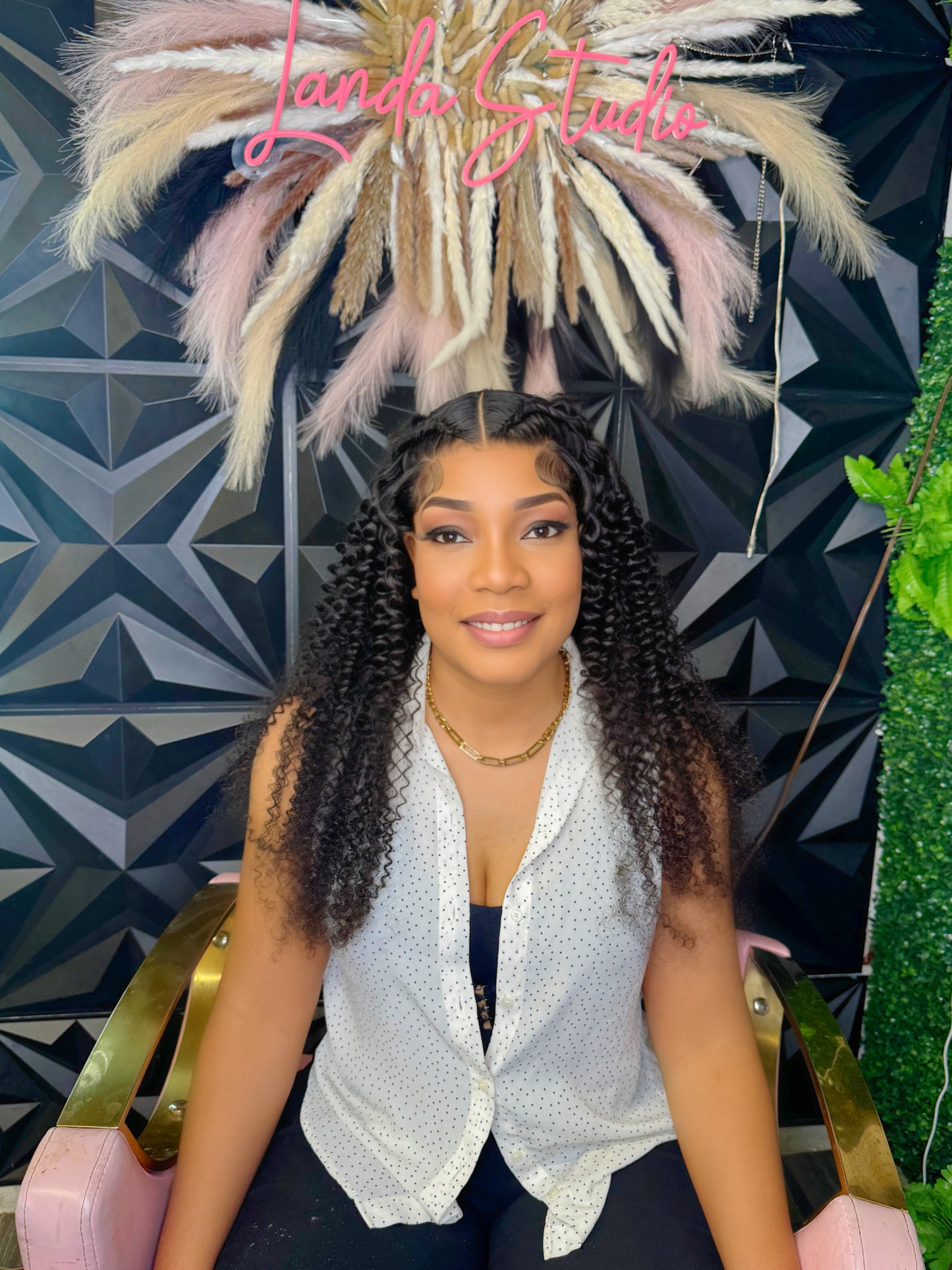 kinky curly