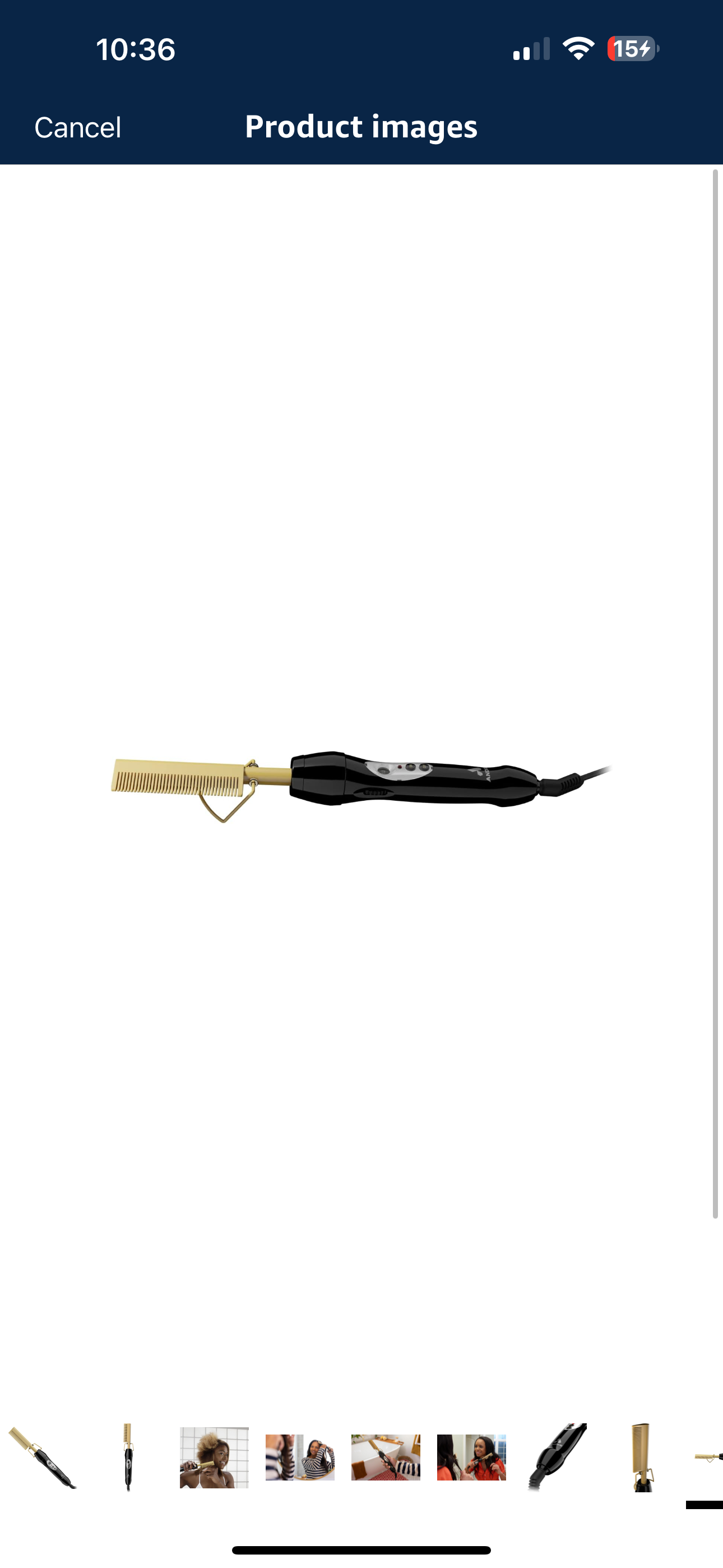Heat ceramic professional press for hair andis straight flat with dual voltage-20