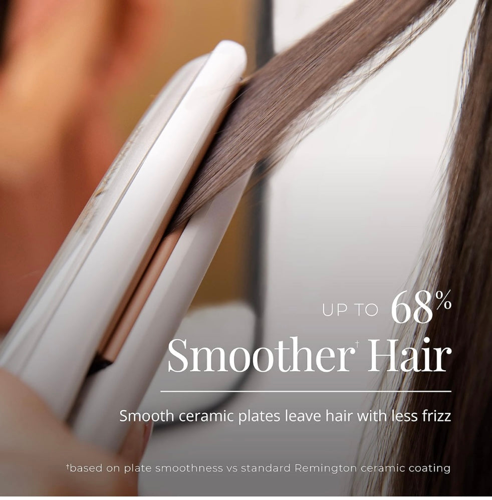 plancha Straightener 1 INCH iron flat iron for hair infused with argan oil&keratin professional ceramic flat Hair Styling
