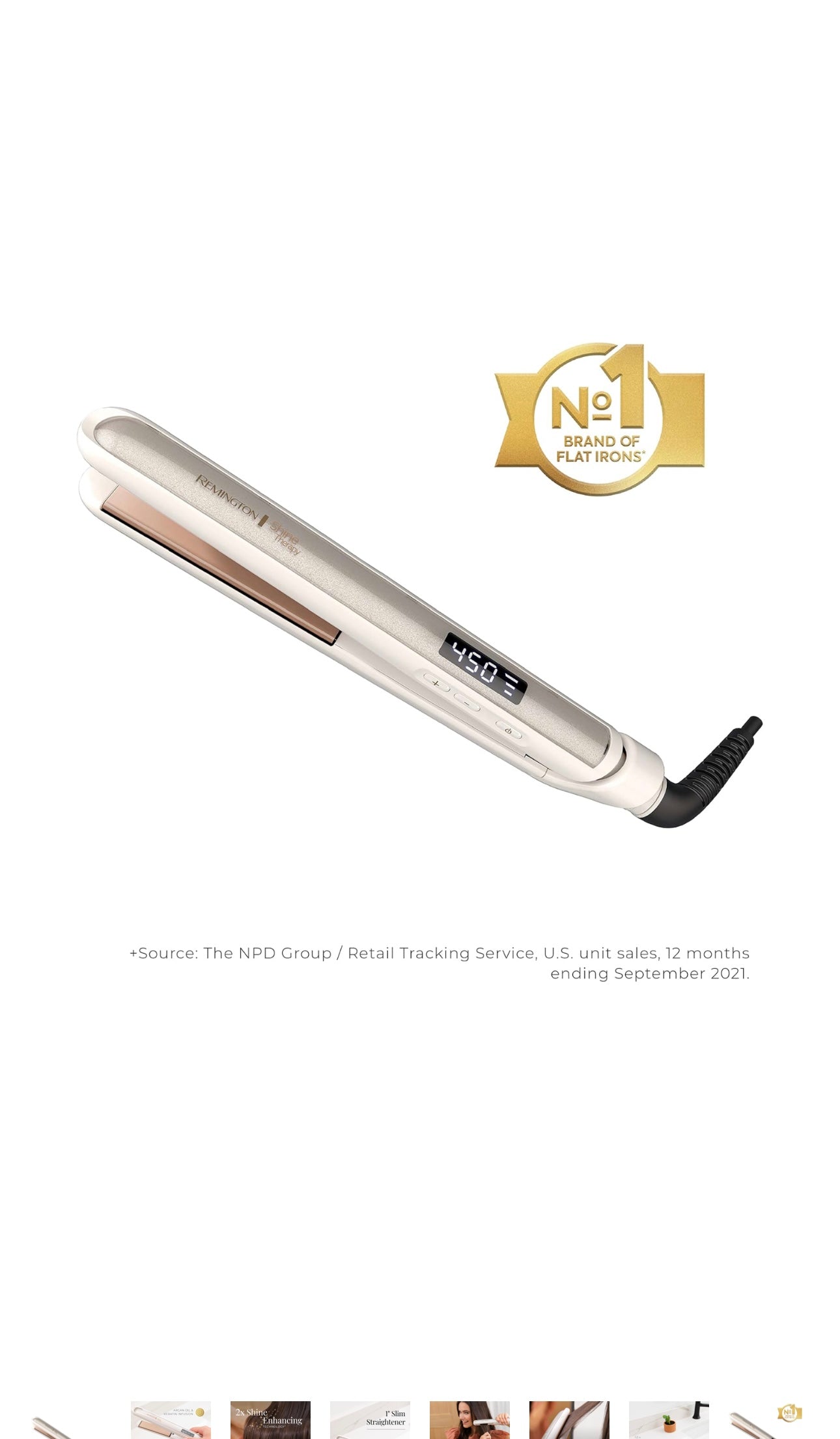 plancha Straightener 1 INCH iron flat iron for hair infused with argan oil&keratin professional ceramic flat Hair Styling