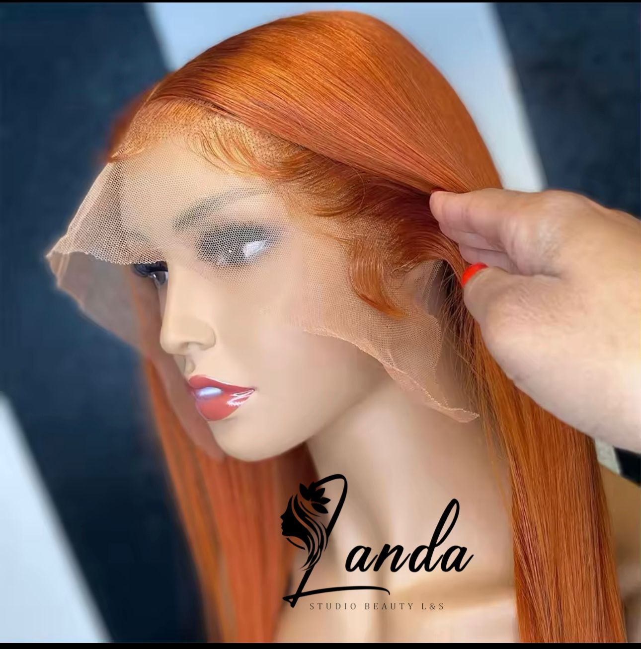 orange hair straight