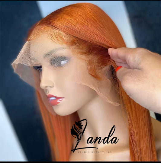 orange hair straight