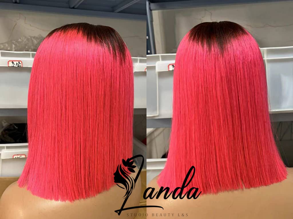 Pink bob