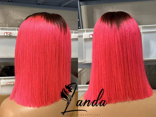 Pink bob