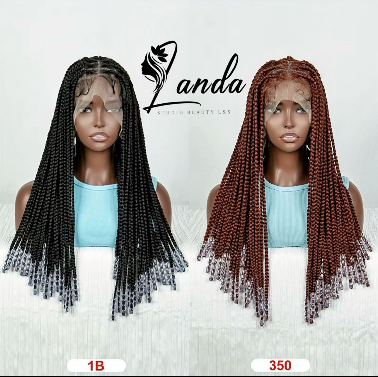 Braided wigs 360 full frontal