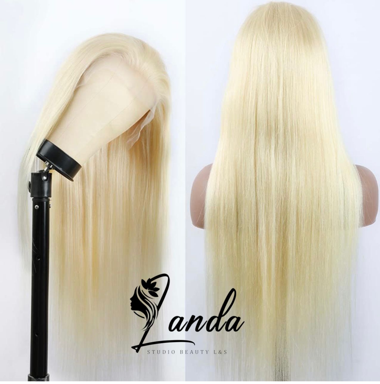 13x4 #613 blond hair  180% 24"