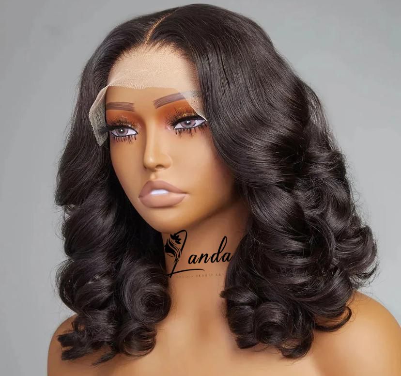 13x4 full frontal wig loose wave  16" 180% DD