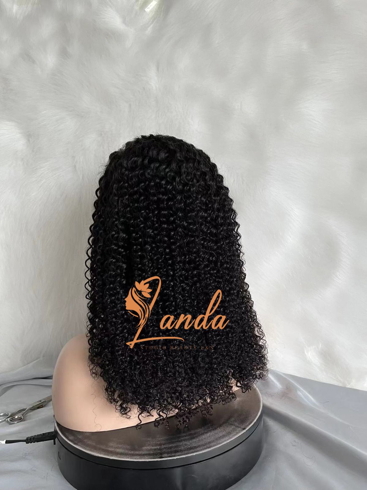 13x4 kinky curly  human hair