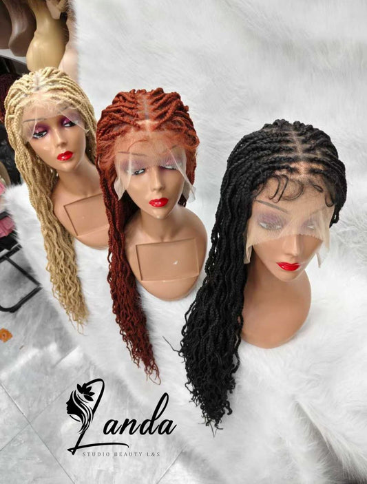 Braiding wigs