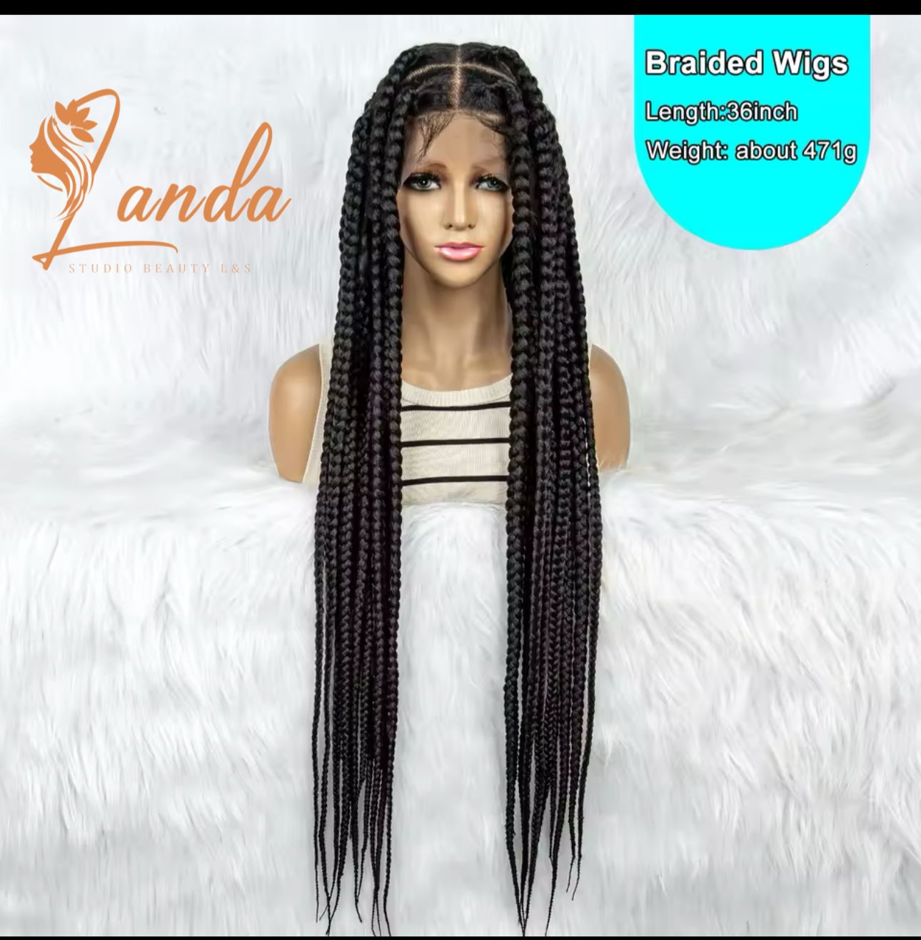 full lace braided  wigs for women synthetic