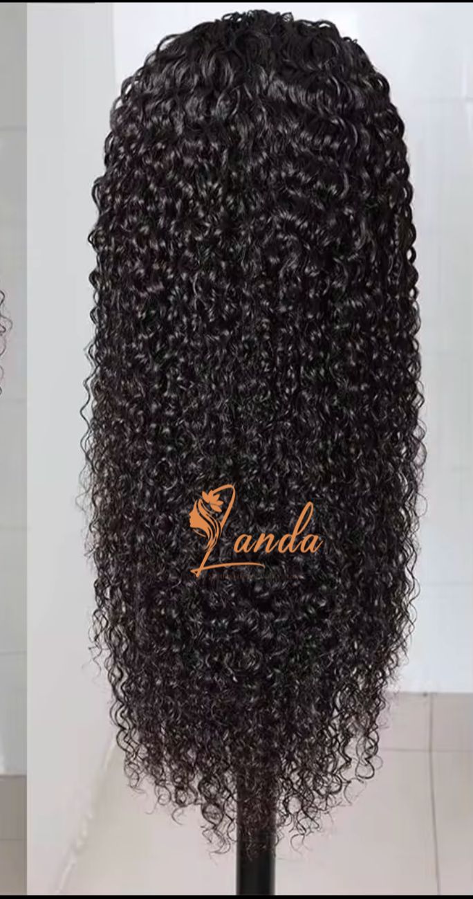 13x4 kinky curly  human hair