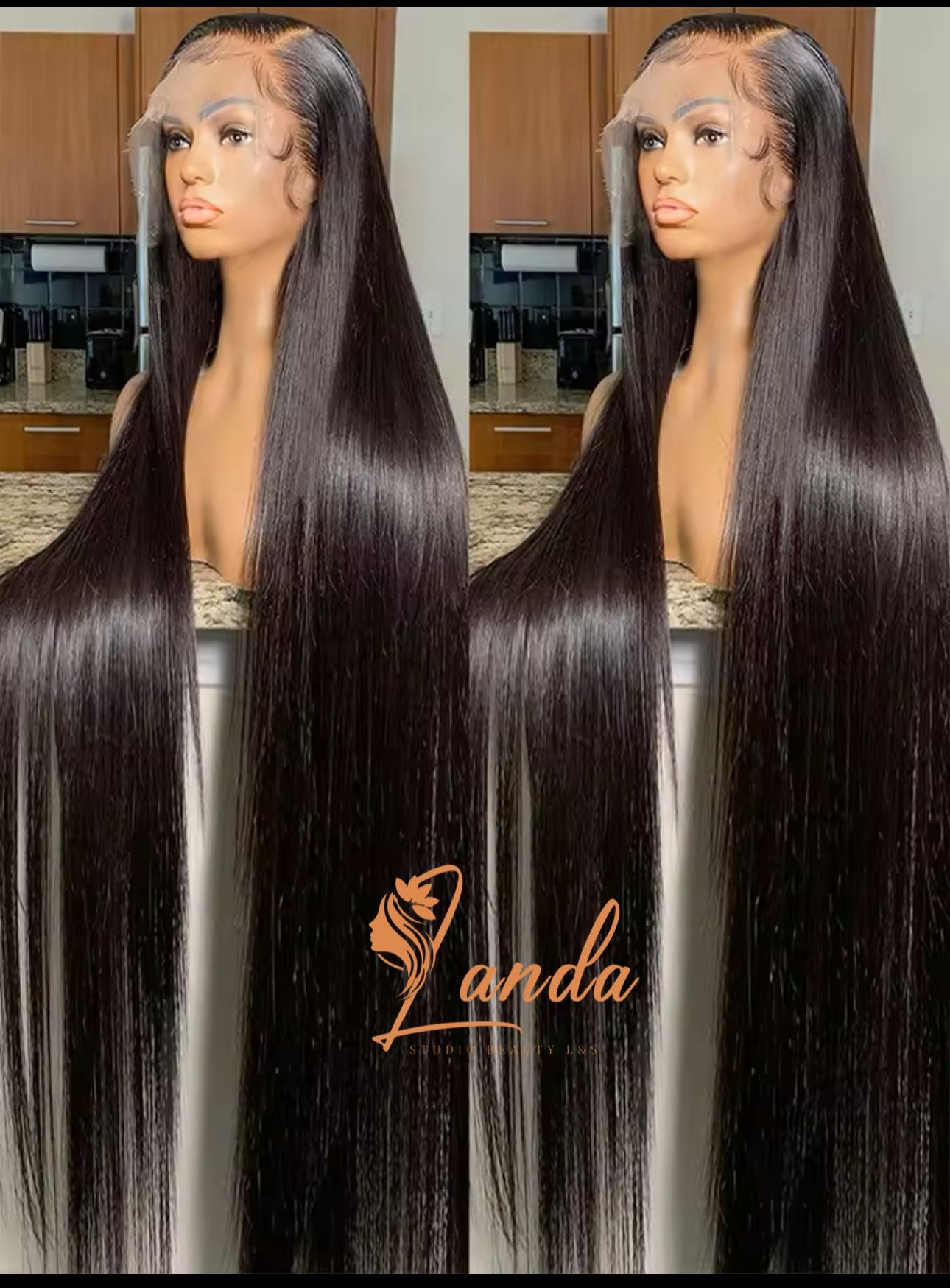 13x4 lace  full frontal  humain hair straight