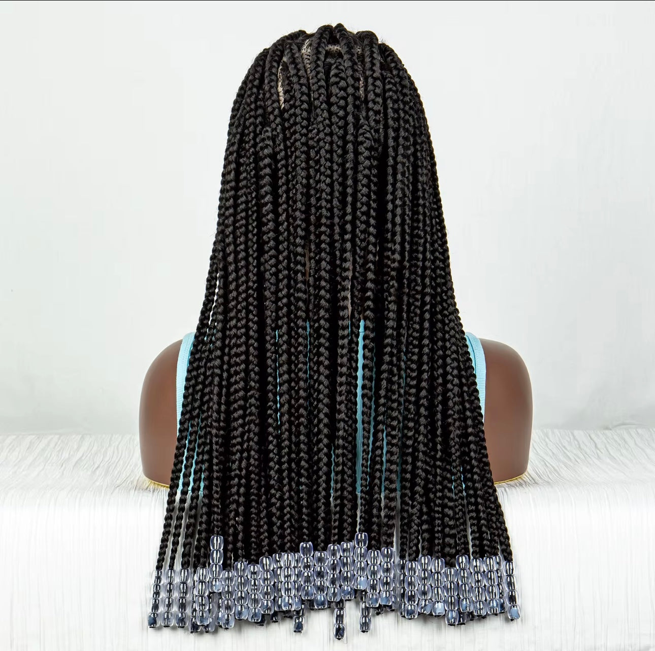 Braided wigs 360 full frontal