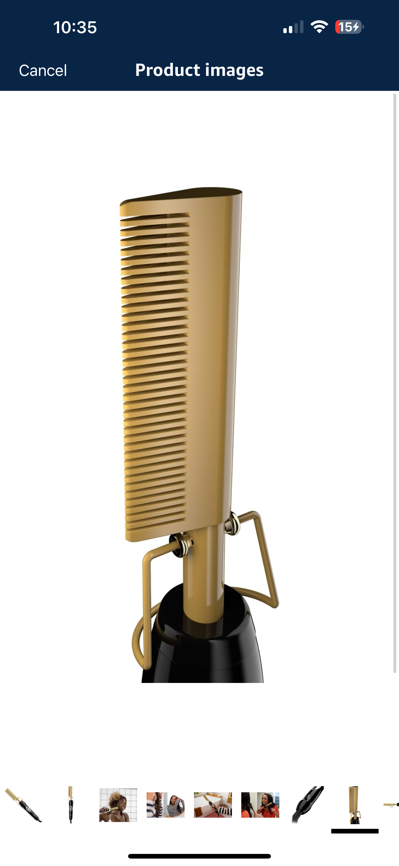 Heat ceramic professional  press for hair andis  straight flat with dual voltage-20