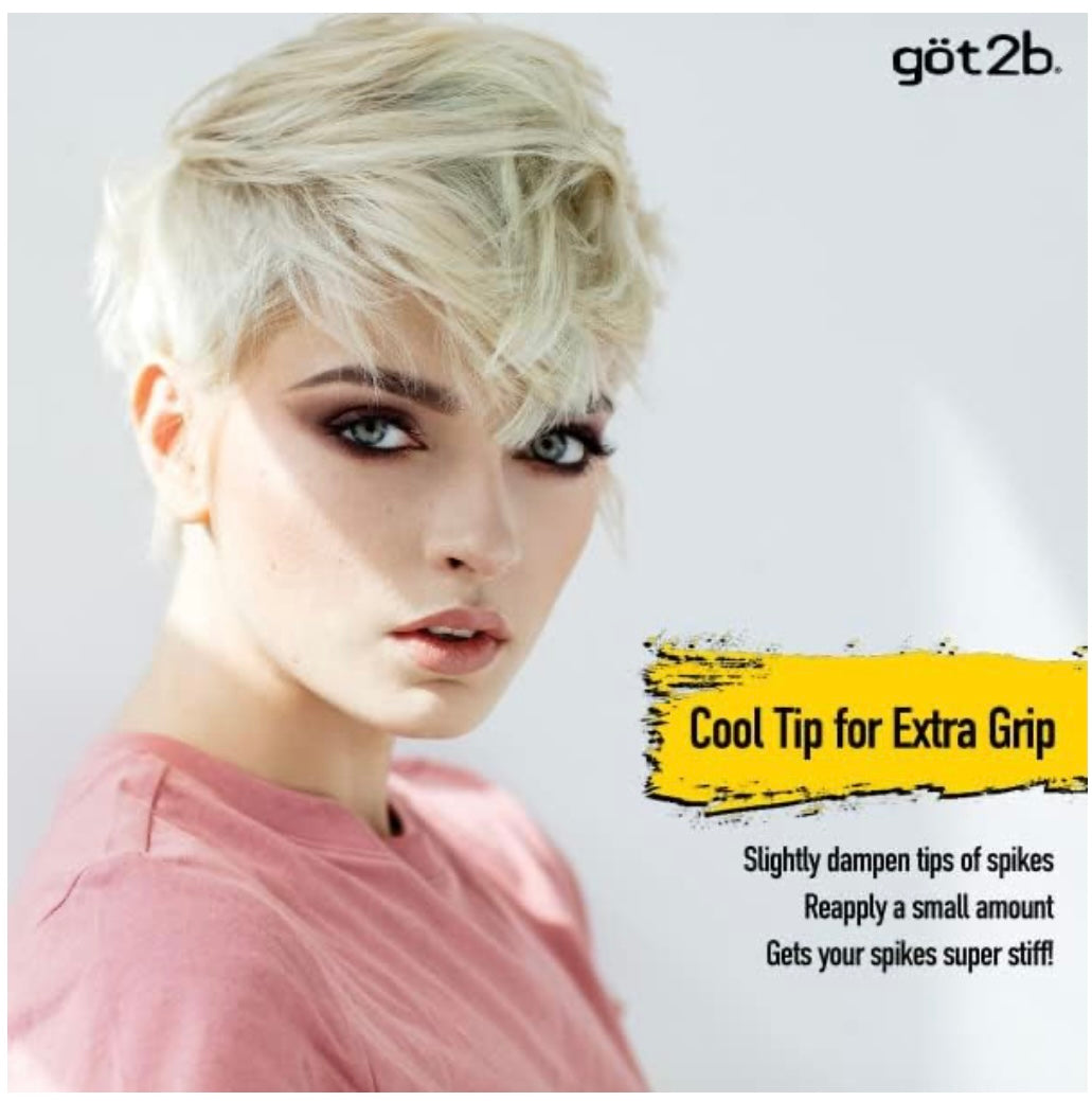 Gob2B Glued  Styling Spiking hair Gel2-6oz tubes
