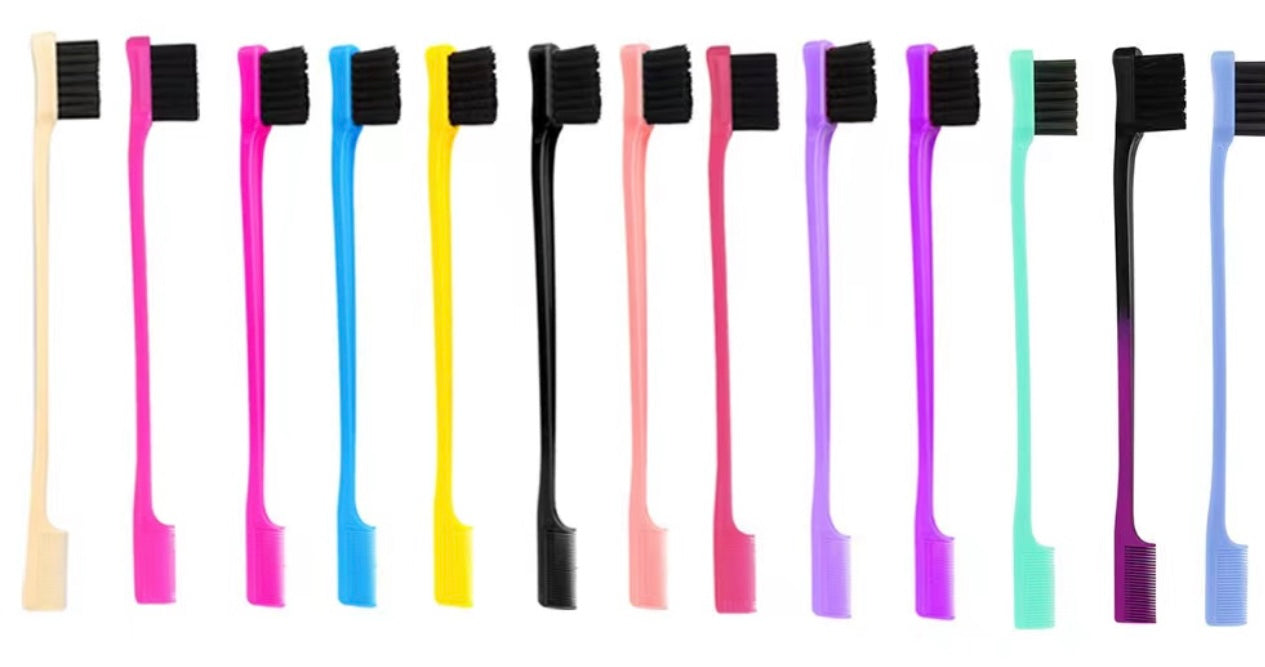 Hair brush foxi fresh double sided brush for baby hair
