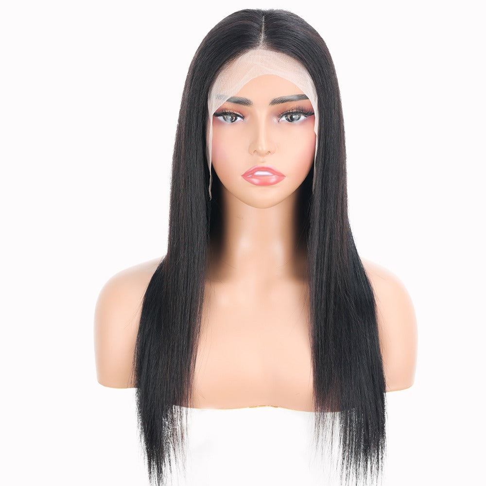 13x4 lace  full frontal  humain hair straight