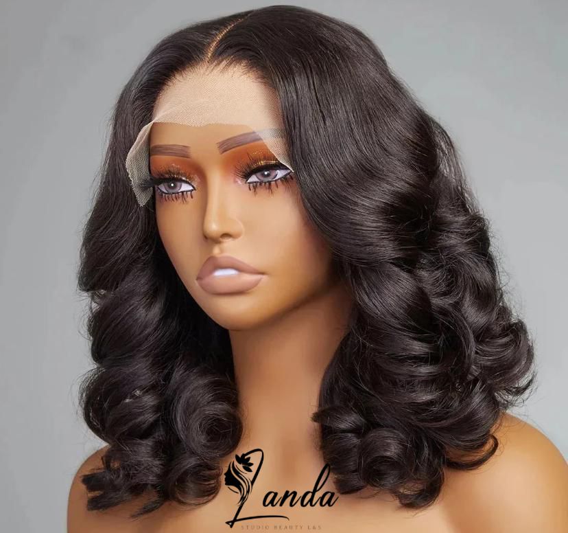 13x4 full frontal wig loose wave  16" 180% DD