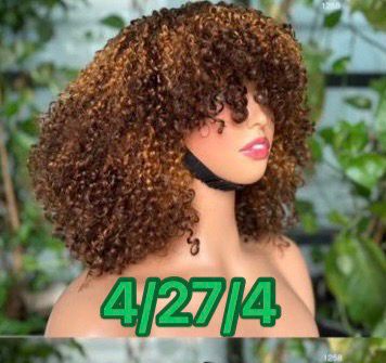 12A Band wig pixie curly 14" 250%